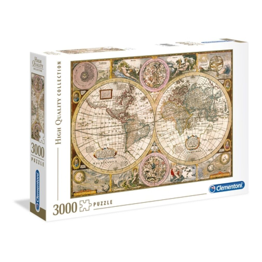 Collezione di alta qualità - Puzzle da 3000 pezzi - Vecchia mappa