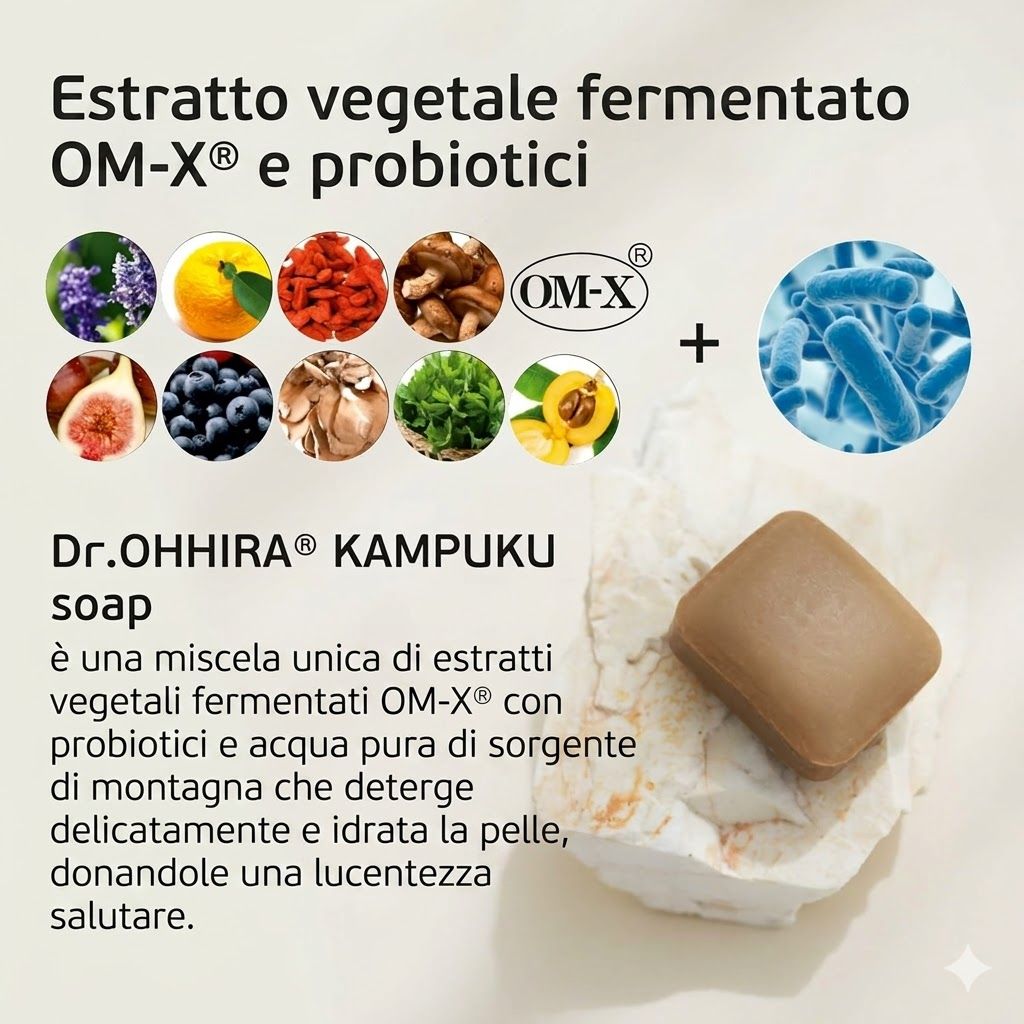 Rappresentazione di estratti vegetali fermentati e colture probiotiche come sinbiotici.