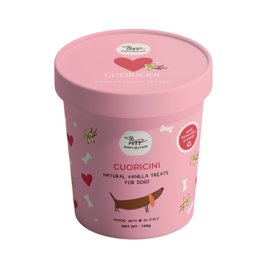 HYGGEDOG - Biscotti Cuoricini - 100gr