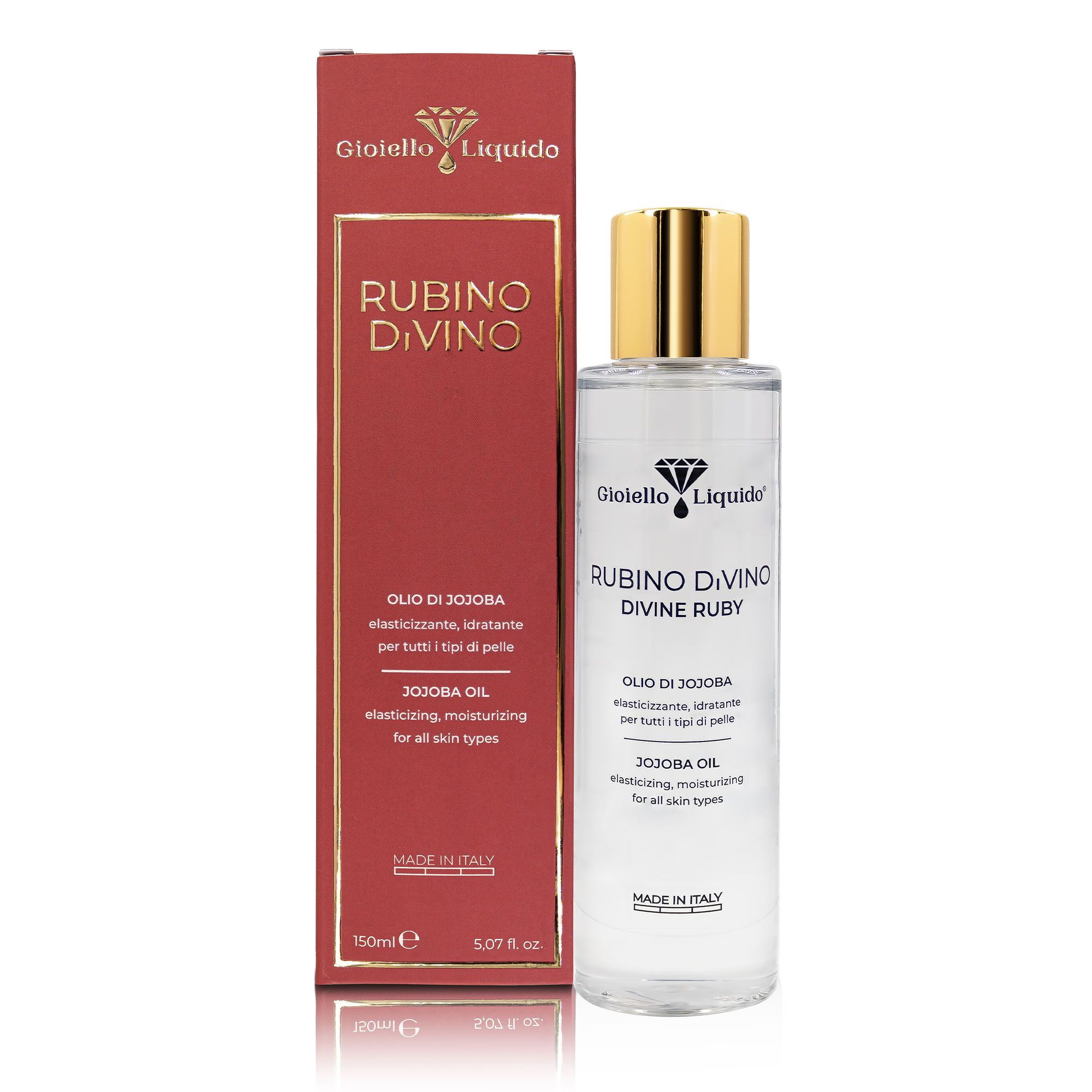 Gioiello Liquido Olio di Jojoba "Rubino Divino"