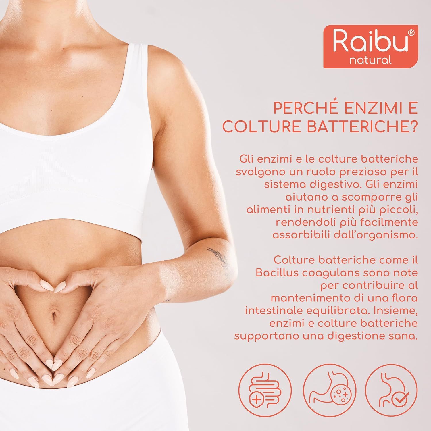 Enzimi Digestivi Capsule ad Alta Potenza - RAIBU