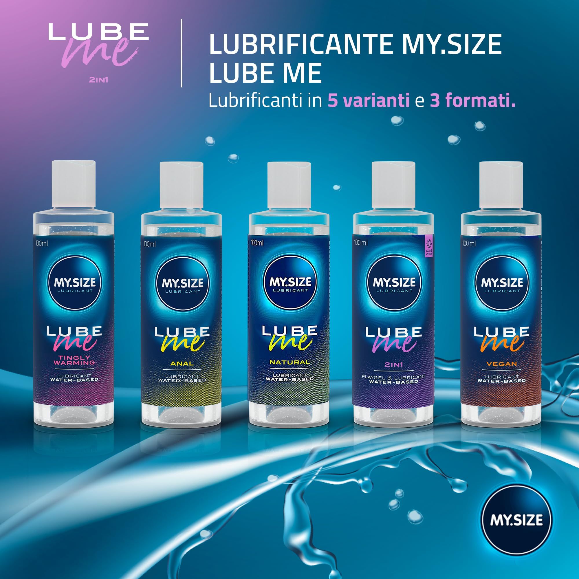 MY.SIZE Lube Me 2in1 Gel Lubrificante