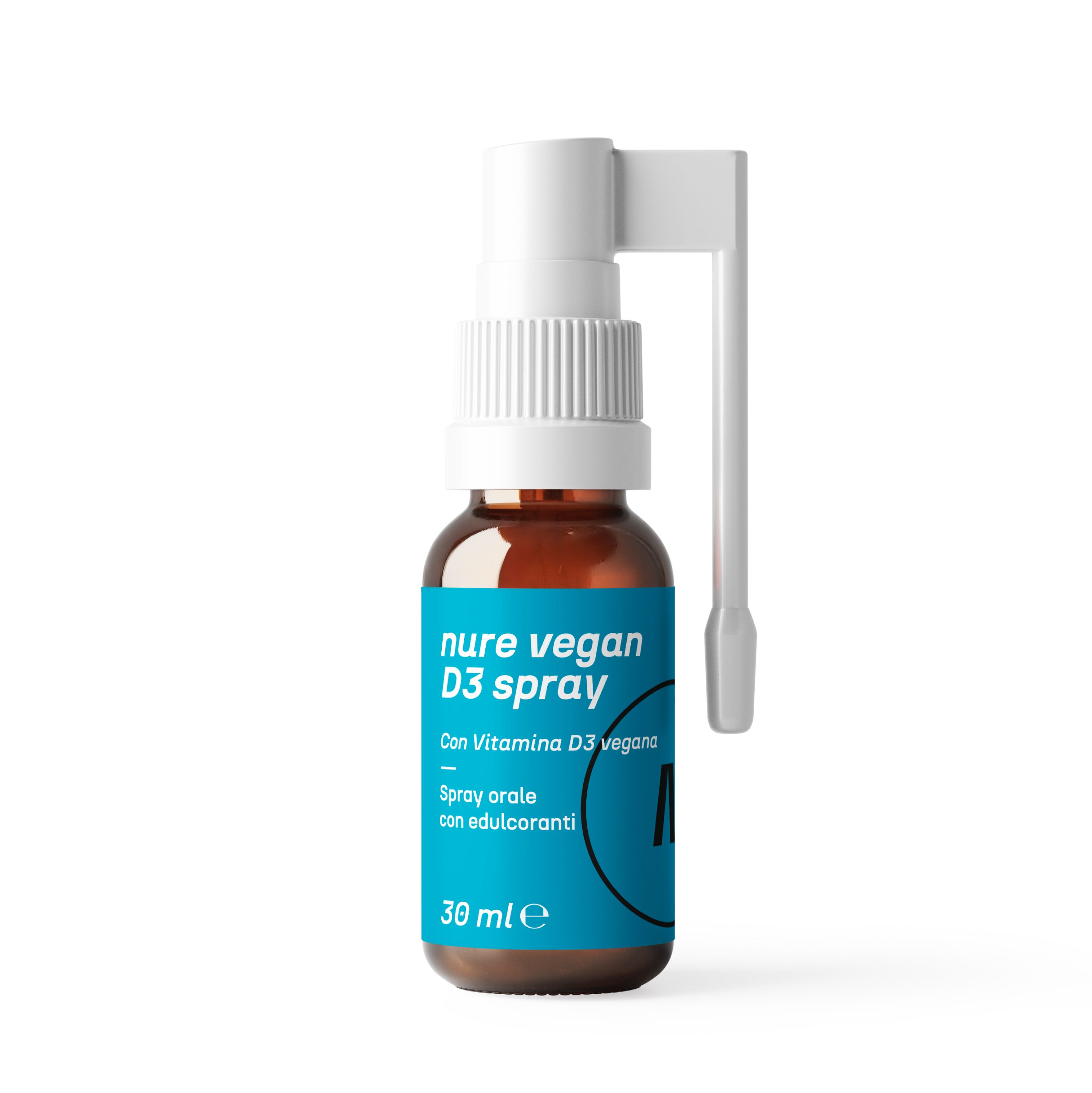 NURE D3 Vegan spray soluzione orale 30 ml | Integratore vitamina d, vitamina d3 vegan