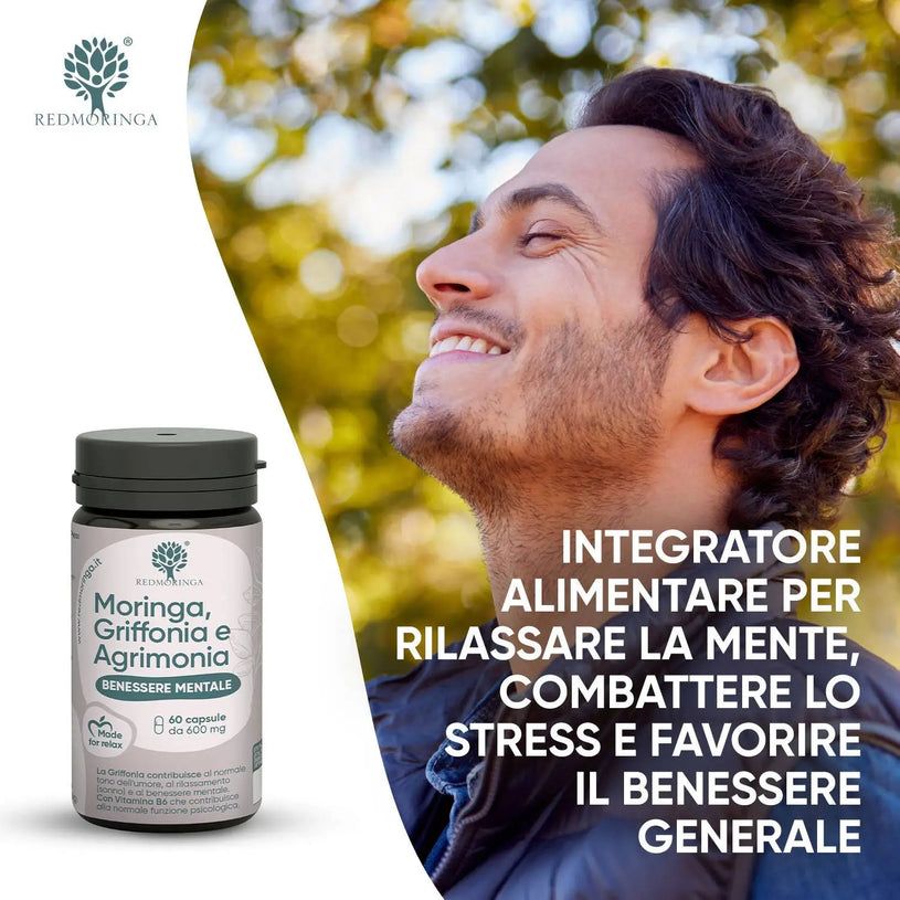 RedMoringa BENESSERE MENTALE 60 Capsule