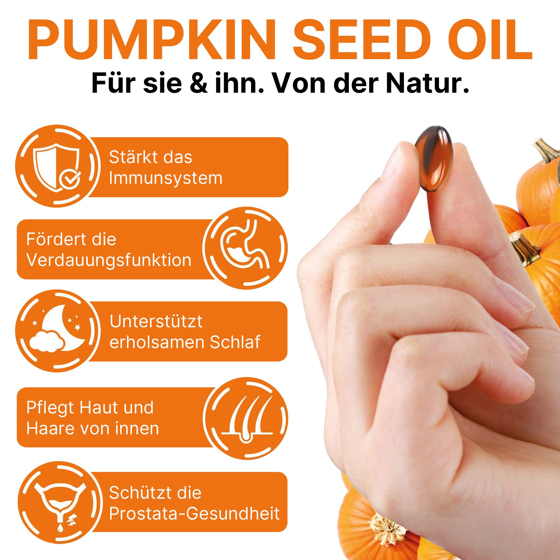 Acentiallabs  Capsule softgel all'olio di semi di zucca e olio di saw palmetto per la salute