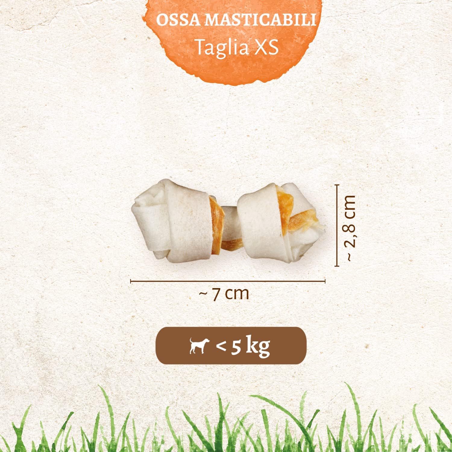 8in1 Delights Chicken Osso XS