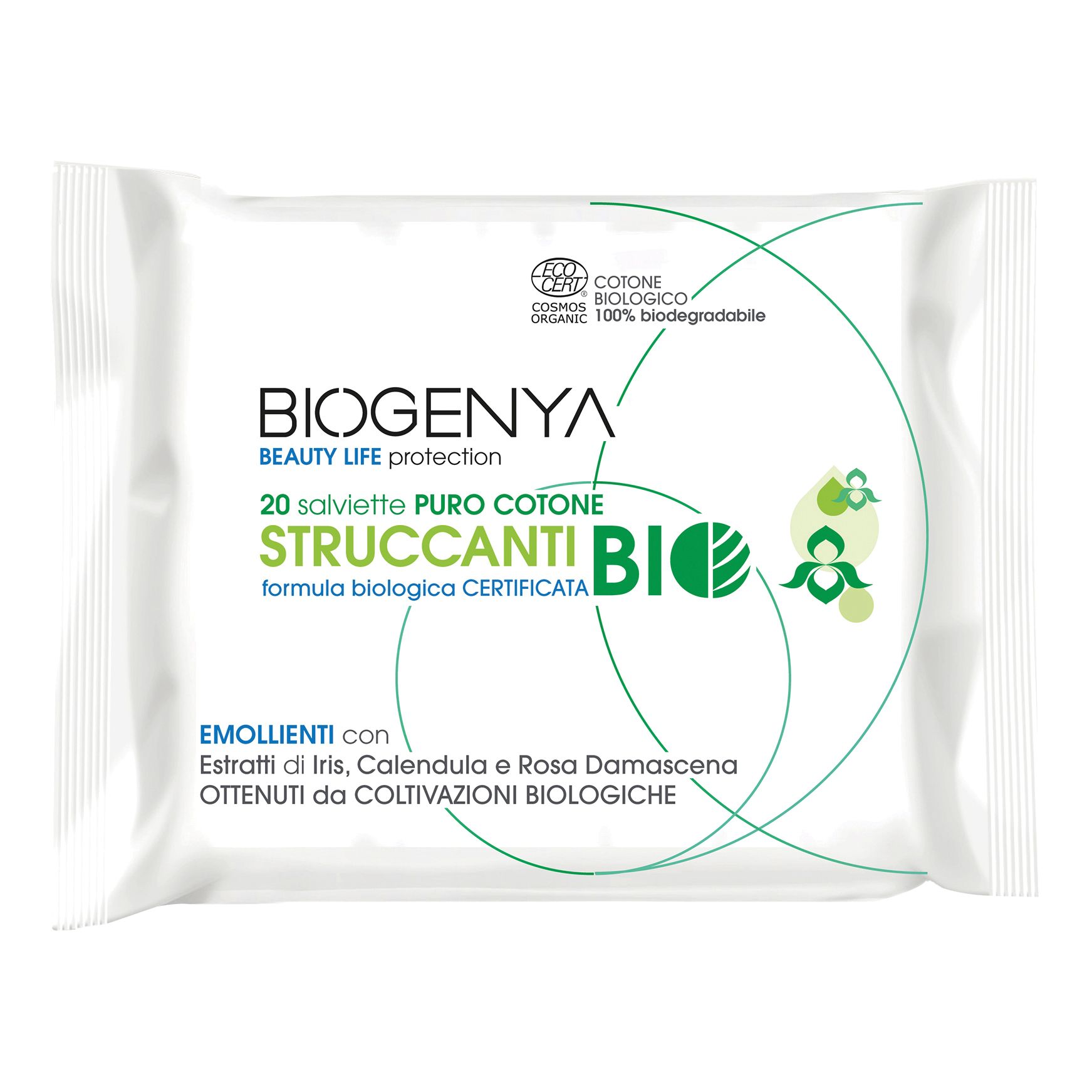 BIOGENYA BEAUTY LIFE PROTECTION 20 SALVIETTE BIO