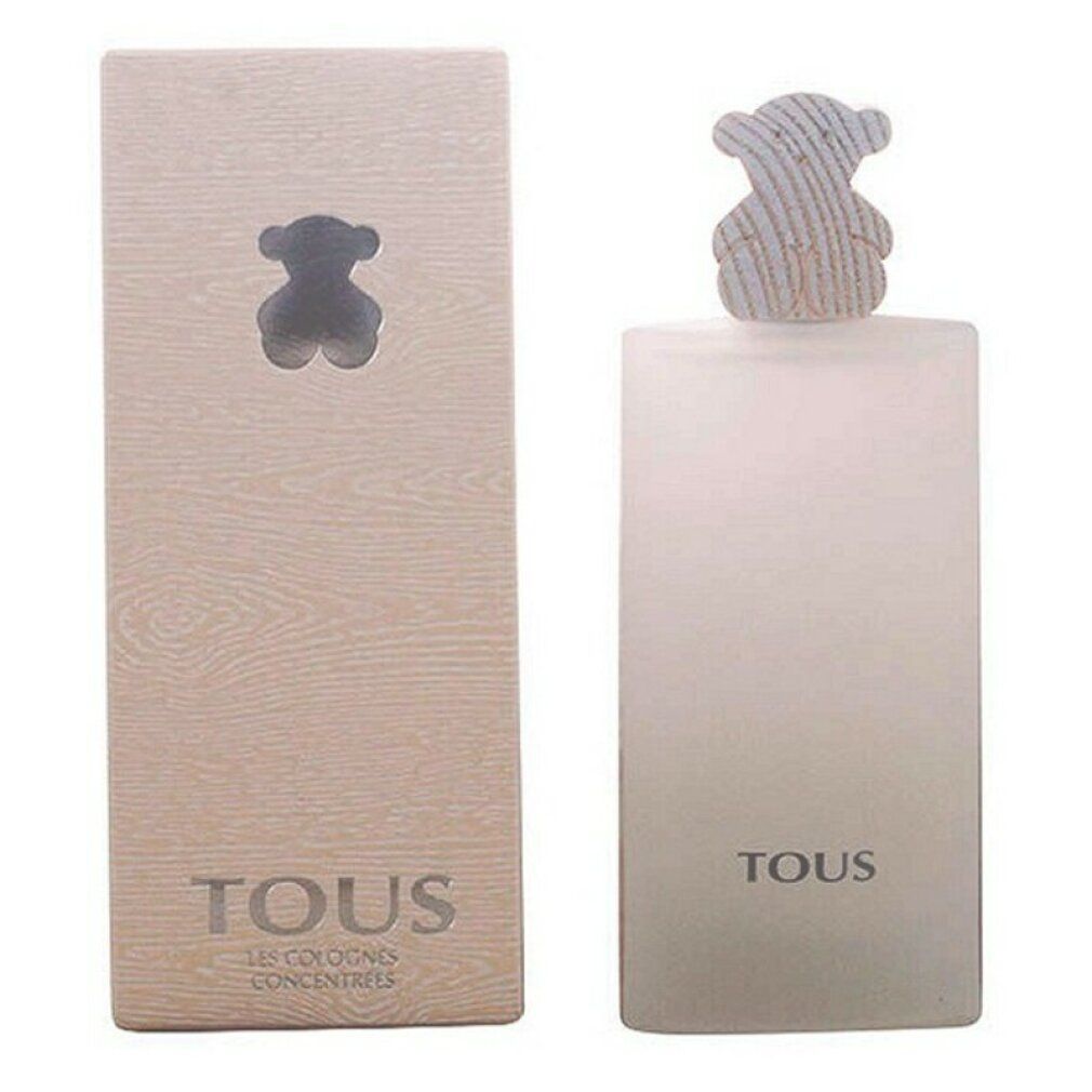 Flacone e confezione con logo orso. Scritta TOUS. Flacone con tappo orso. Eau de Toilette Spray.