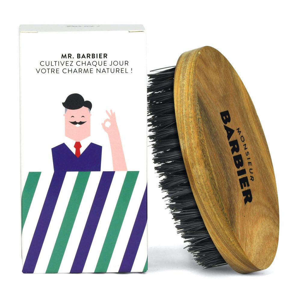 Monsieur BARBIER - Spazzola per barba e capelli al sandalo