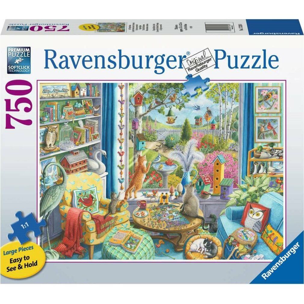 Puzzle ravensburger Birdwatching xl 750 pezzi