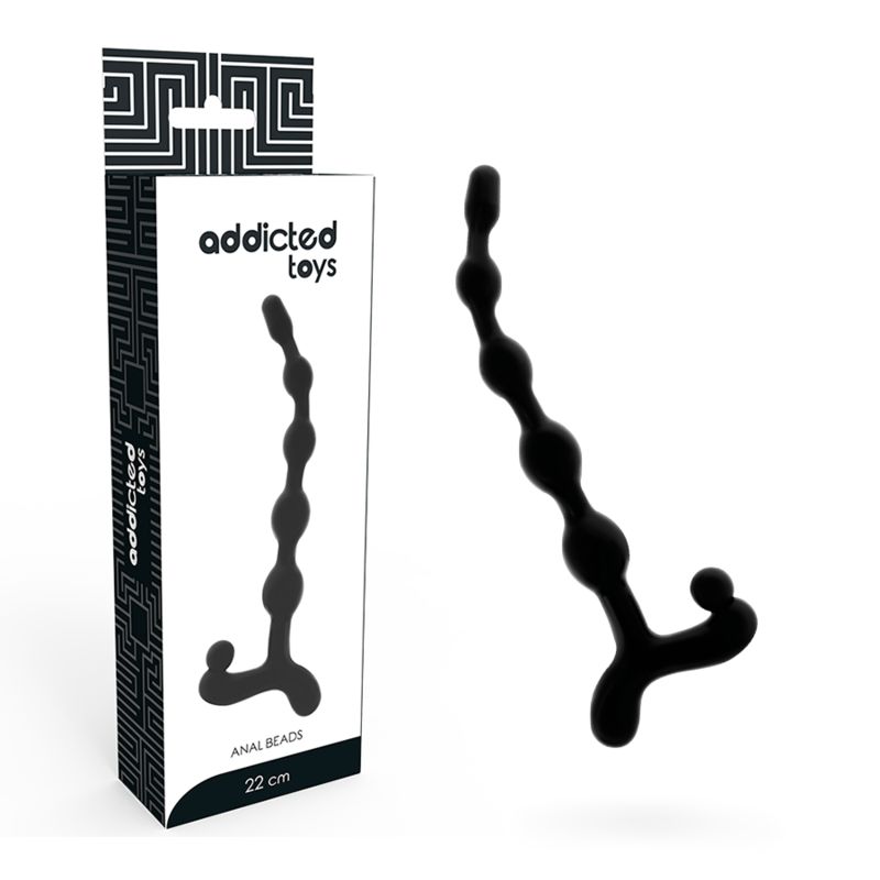 Addicted toys palline anali 22cm nero