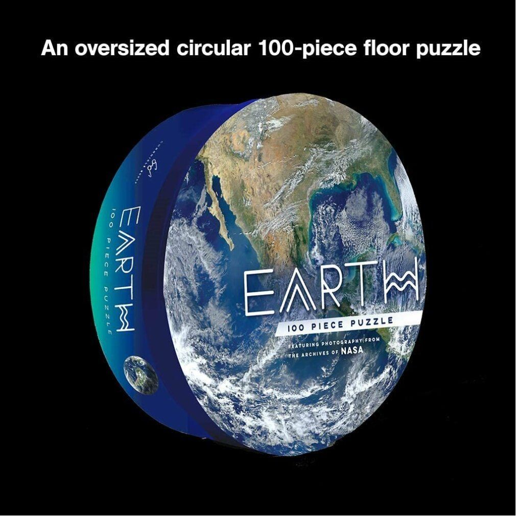 libri cronache Puzzle rotondo della Terra 100 pezzi