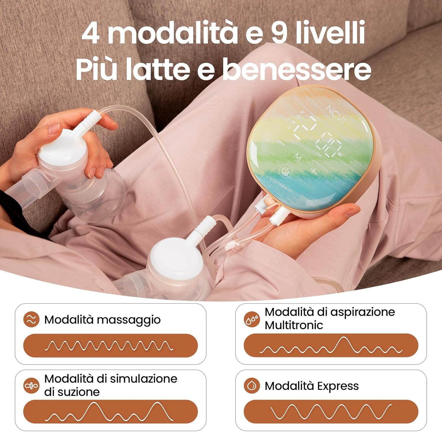 Tiralatte elettrico NCVI