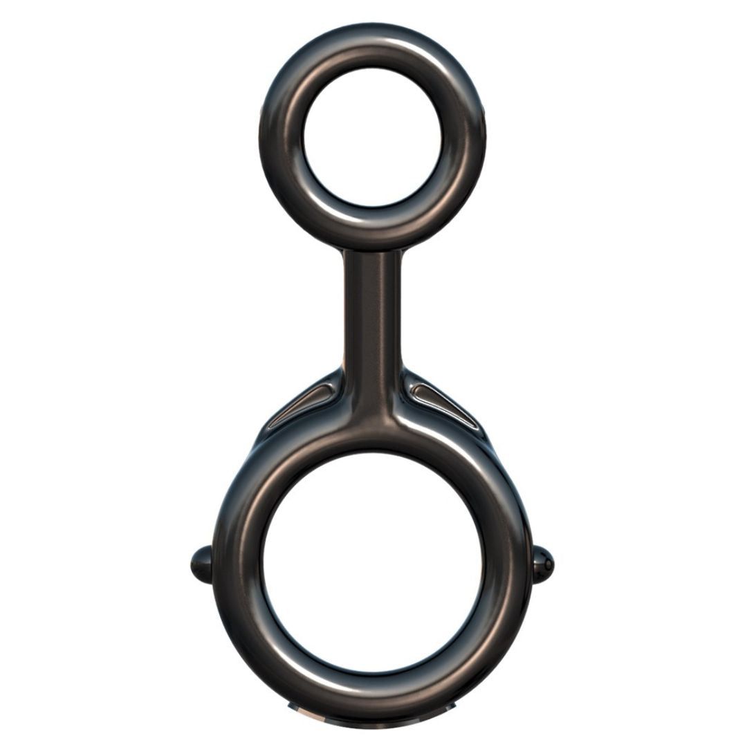 Anello per testicoli del pene “Ironman Duo-Ring” | Fetish Fantasy Extreme