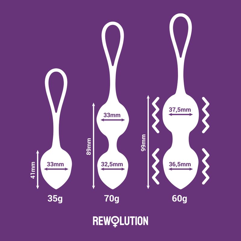 Rewolution rewobeads palline vibranti telecomando con watchme