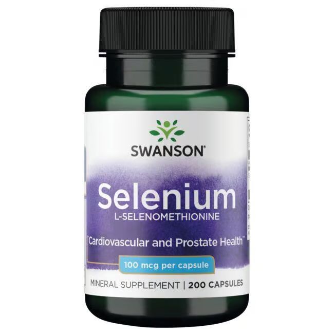 SWANSON Selenio L-Selenometionina 100 mcg