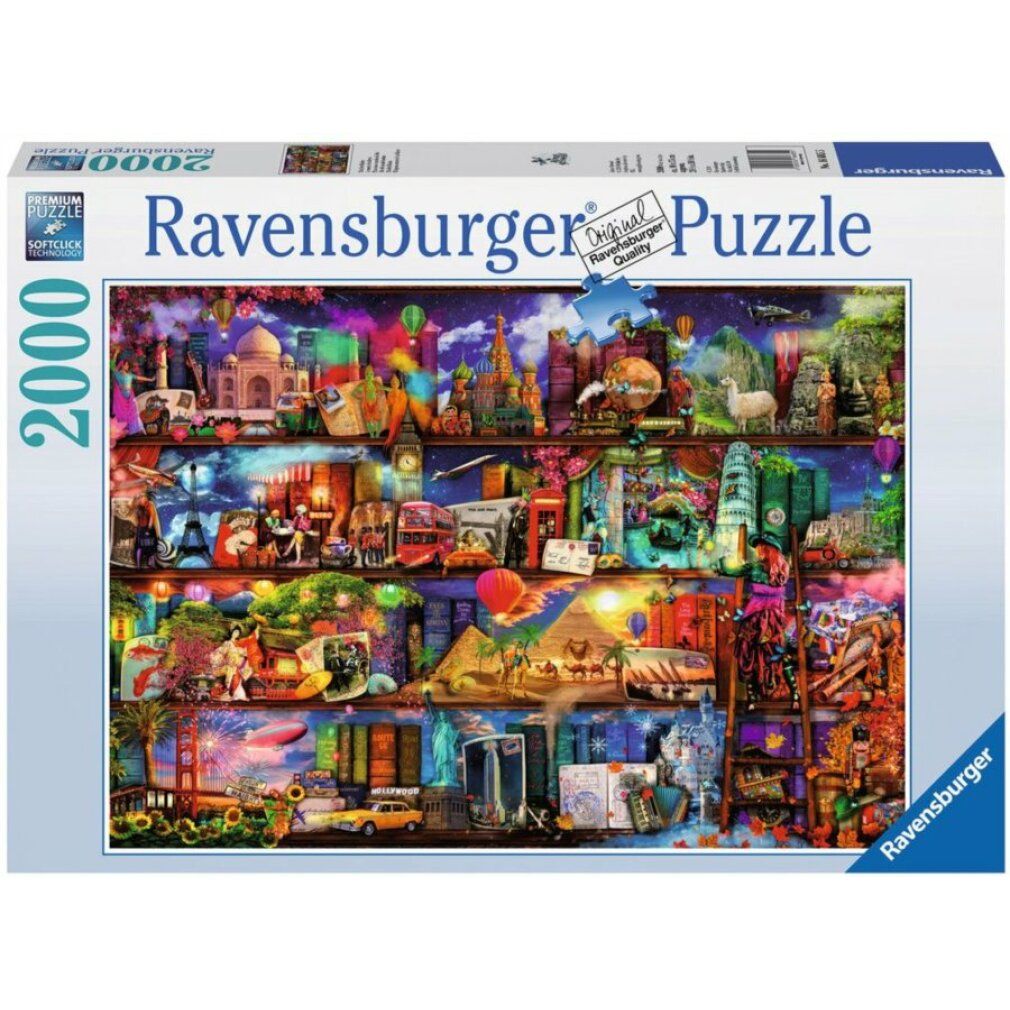 Puzzle ravensburger Mondo di bücher 2000 pezzi