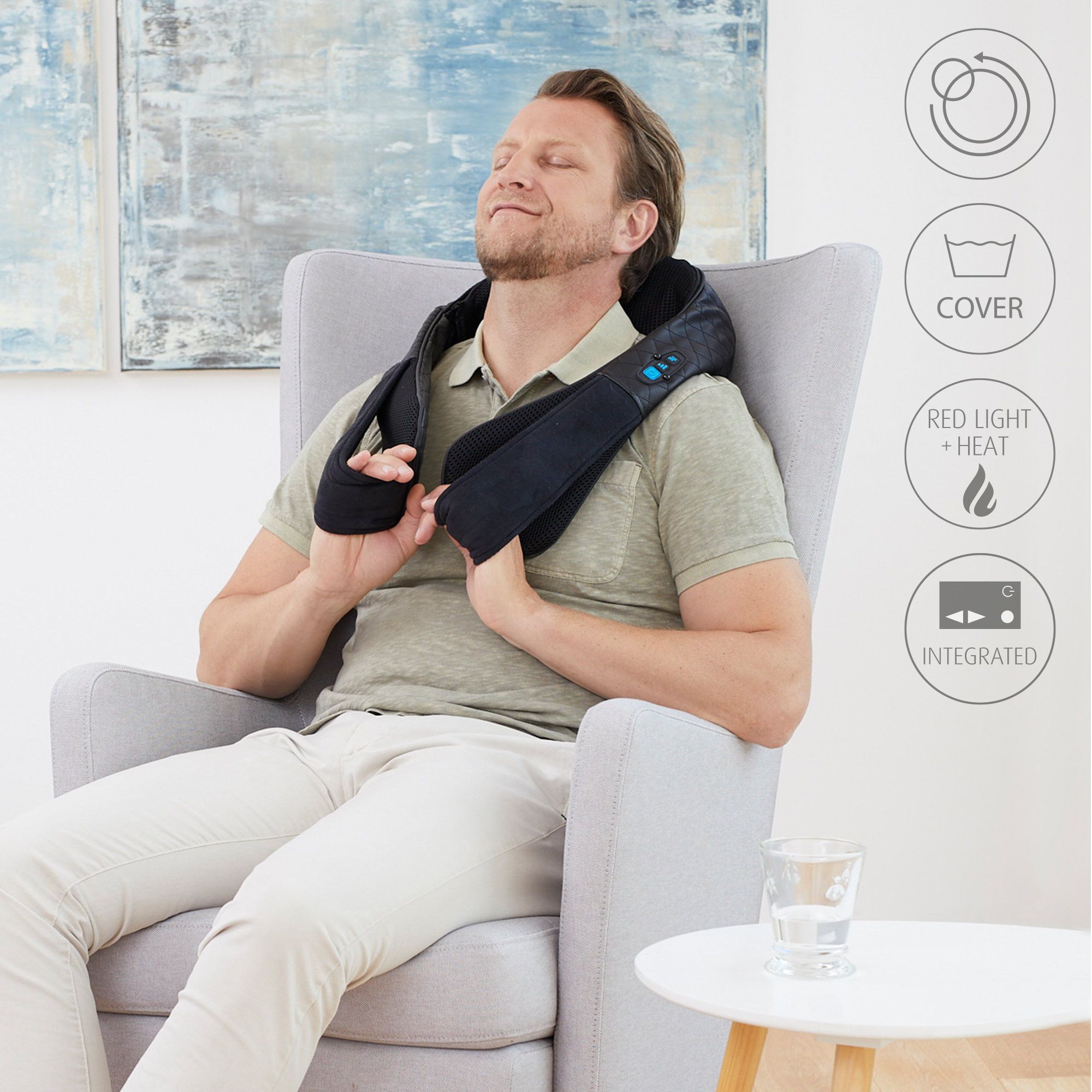 medisana NMG 850 Massaggiatore shiatsu per il collo in gel