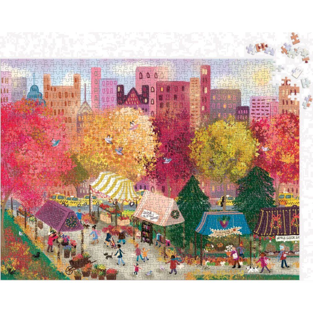 galison Puzzle Trinità d'autunno 1000 pezzi