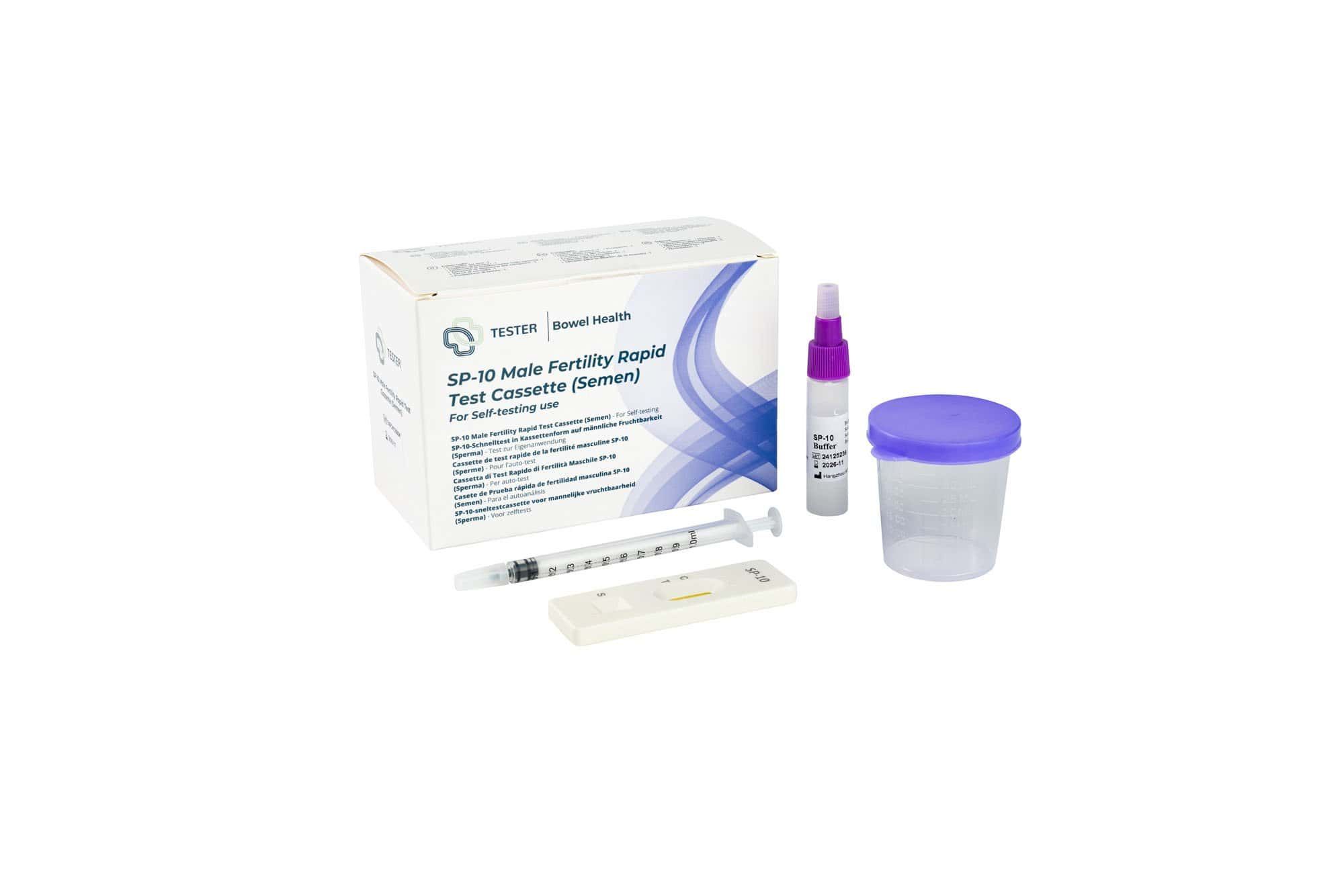 Test fertilità (uomo) - concentrazione spermatica - The Tester