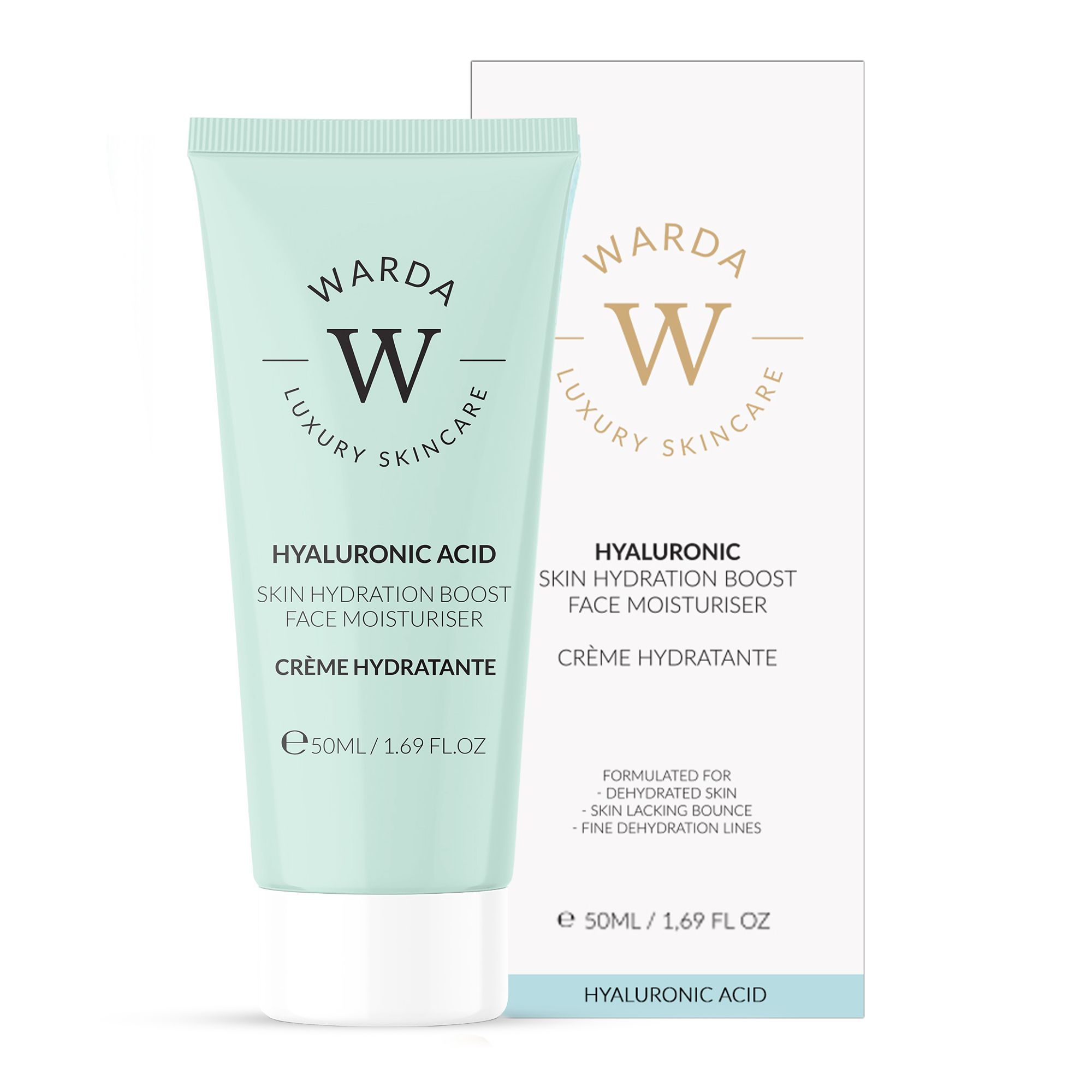 Warda skincare IDRATAZIONE DELLA PELLE IDRATANTE ACIDO IALURONICO  Anti-Aging