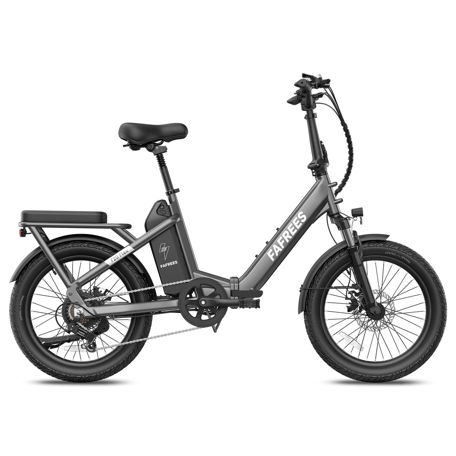 FAFREES F20 Flex E-bike pieghevole, batteria rimovibile da 25 Ah, 7 velocità