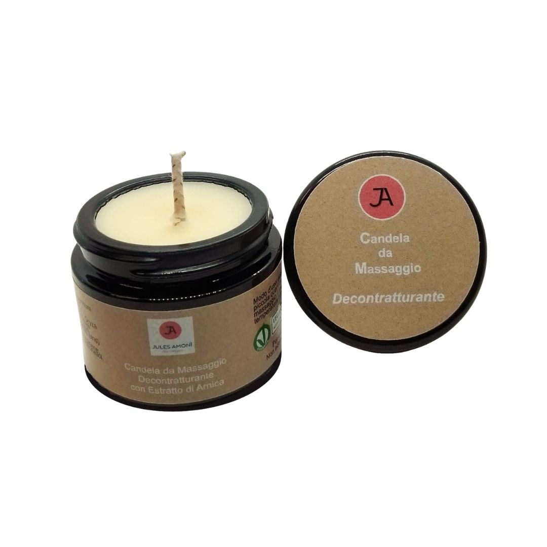 Jules Amonì Cosmetiques Candela da massaggio Decontratturante