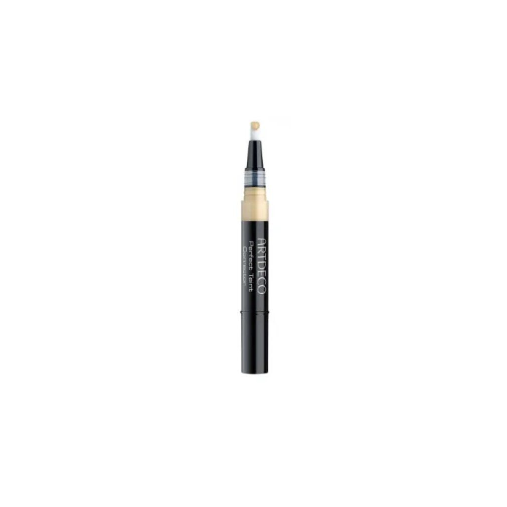 Artdeco Perfect Teint Corrector. Penna nera con liquido beige e applicatore. Nome del prodotto e marchio visibili.