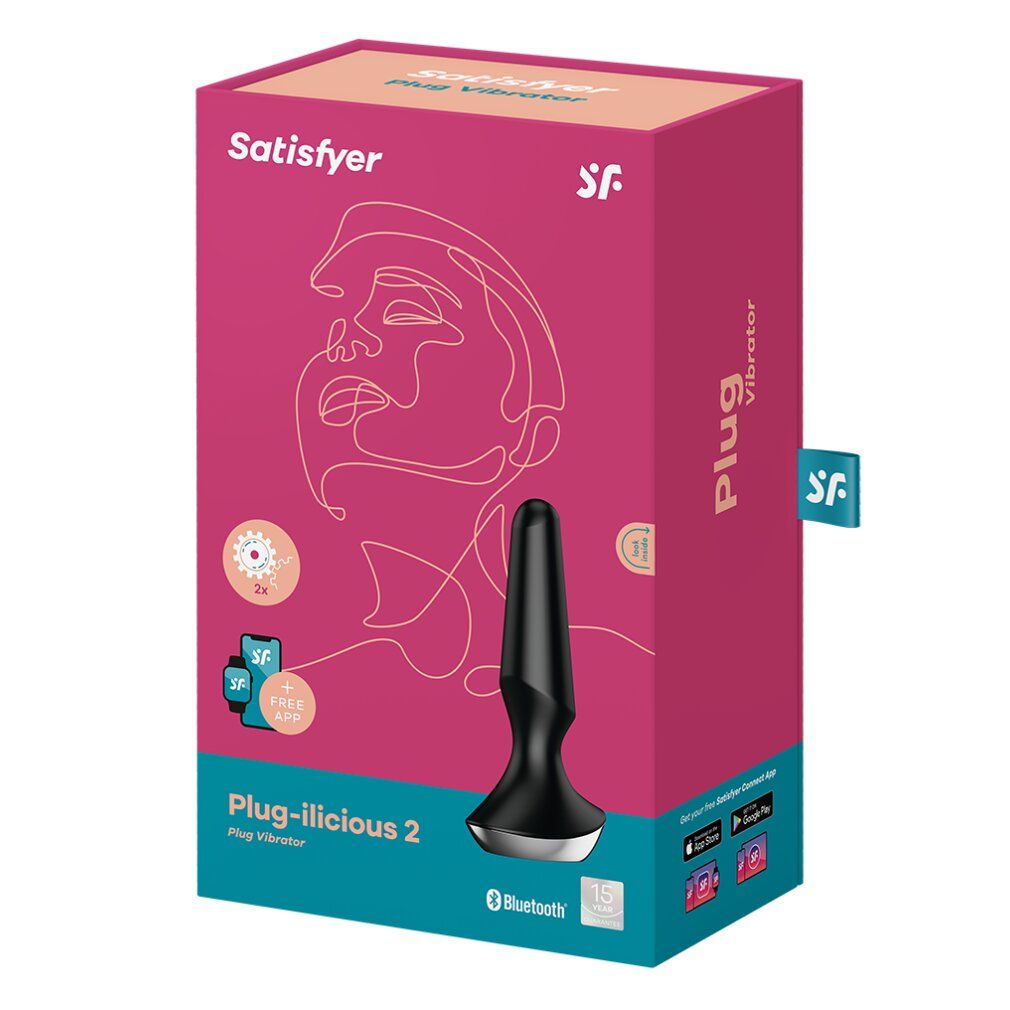 Vibratore anale "Plug-ilicious 2", Satisfyer