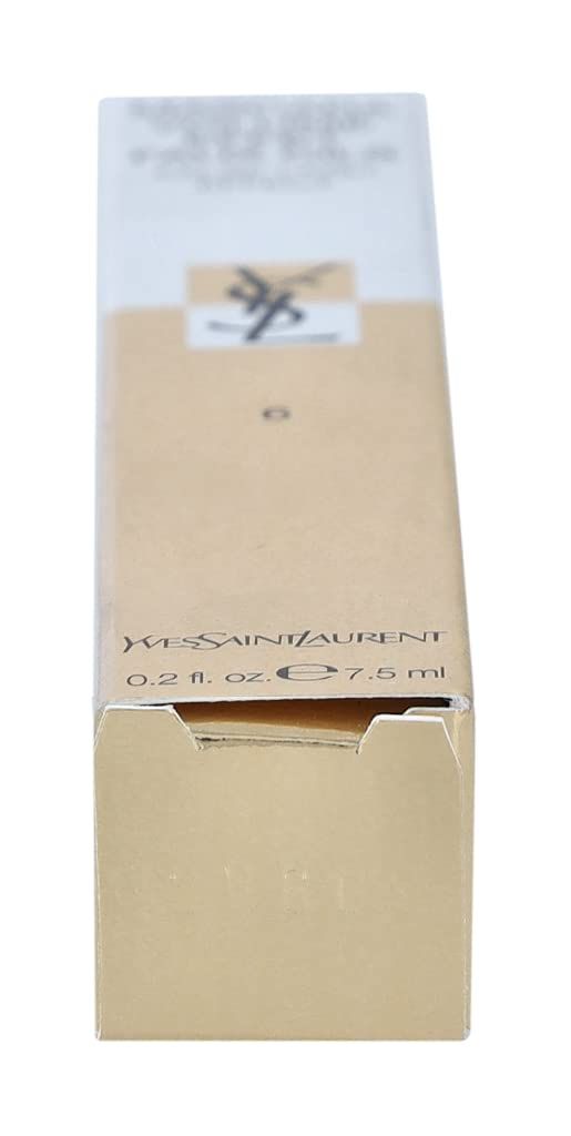 Confezione in cartone dorato con logo e informazioni sul prodotto. Testo: 0.2 fl. oz. e 7.5 ml.