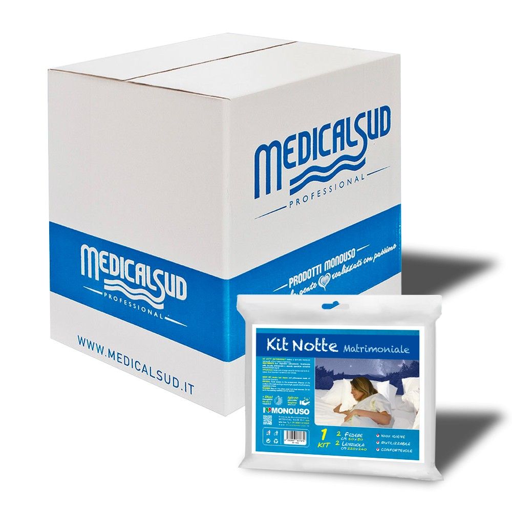 Medical Sud Kit letto Matrimoniale Monouso in Morbido Tessuto non tessuto