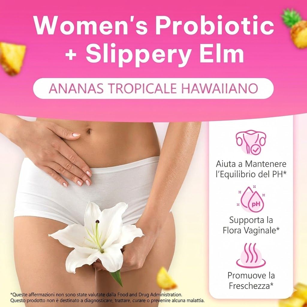 Zoxpm Caramelle Gommose Probiotiche per la Flora Intima Femminile