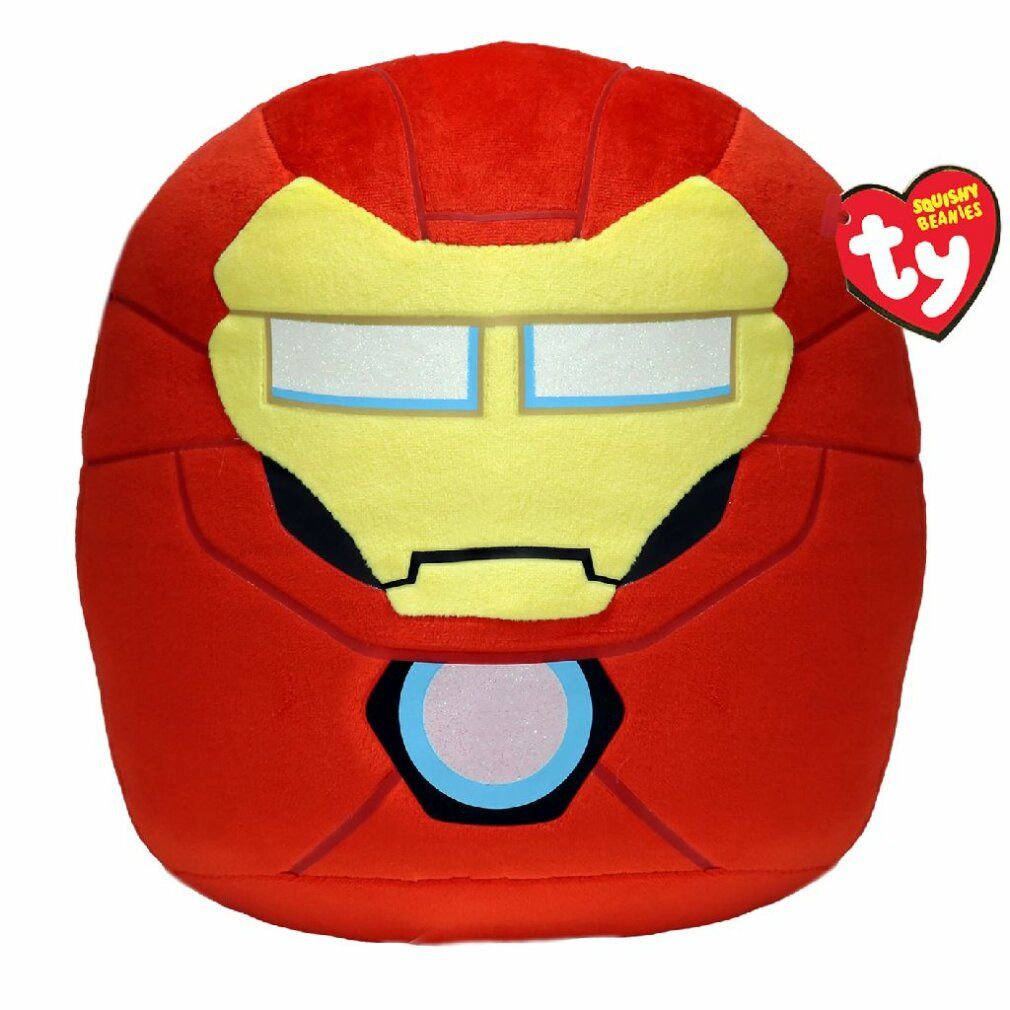 Ty 39351 - Marvel - Iron Man - Berretto Squishy - Cuscino di peluche 35 cm