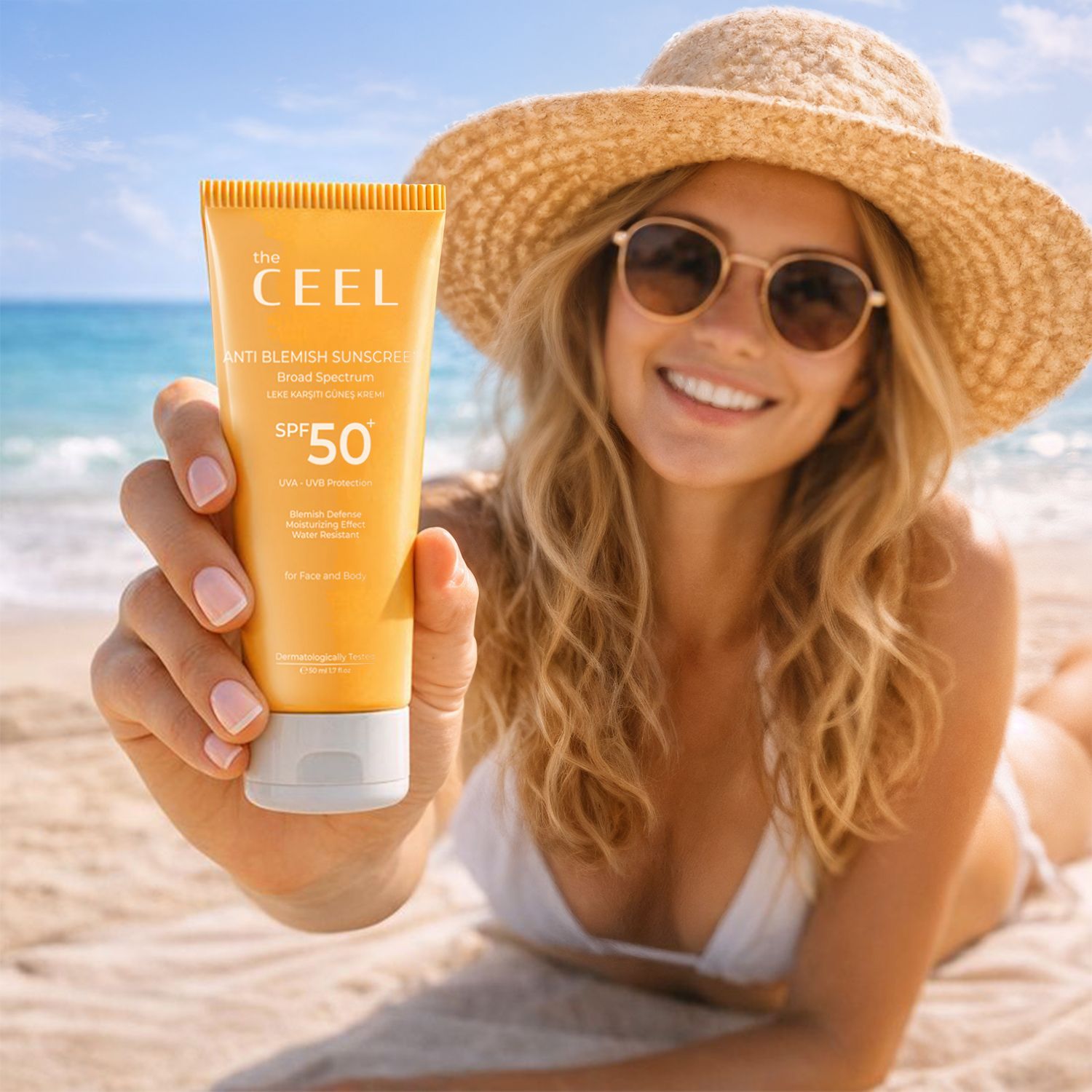THE CEEL Crema solare anti-macchie SPF 50+