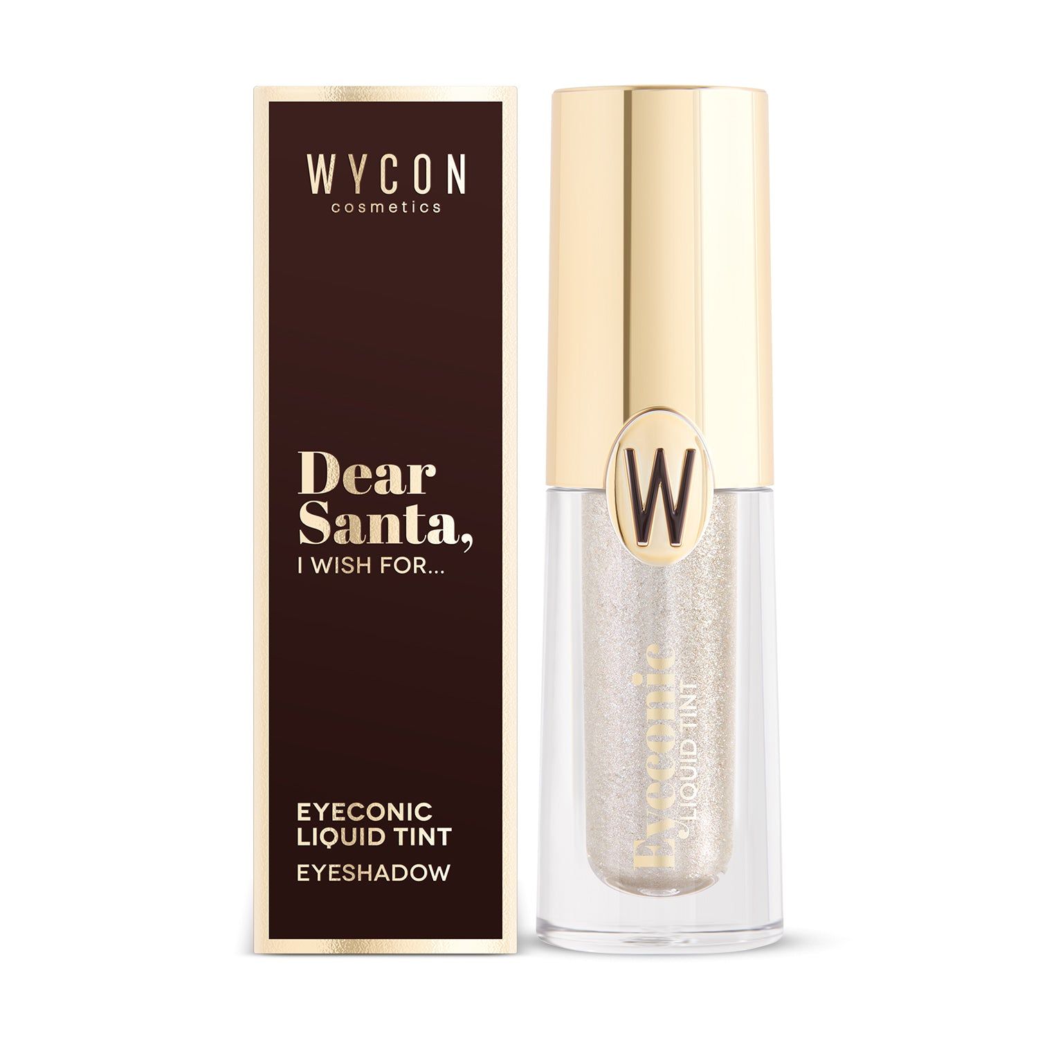 WYCON cosmetics EYECONIC LIQUID TINT Ombretto liquido shimmer luminoso 01 HALO