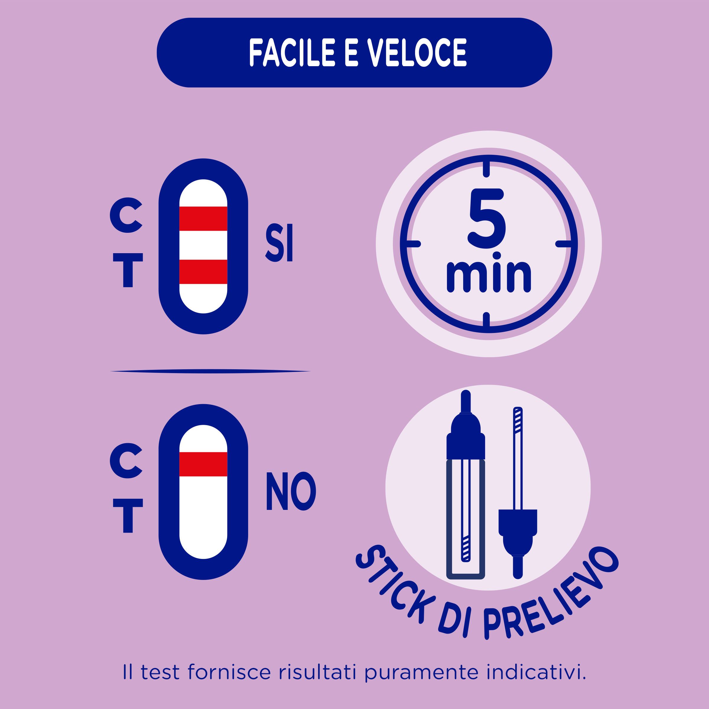 First Praedict - Self Test Rilevazione Sangue Occulto nelle Feci, Kit per il Benessere Intestinale
