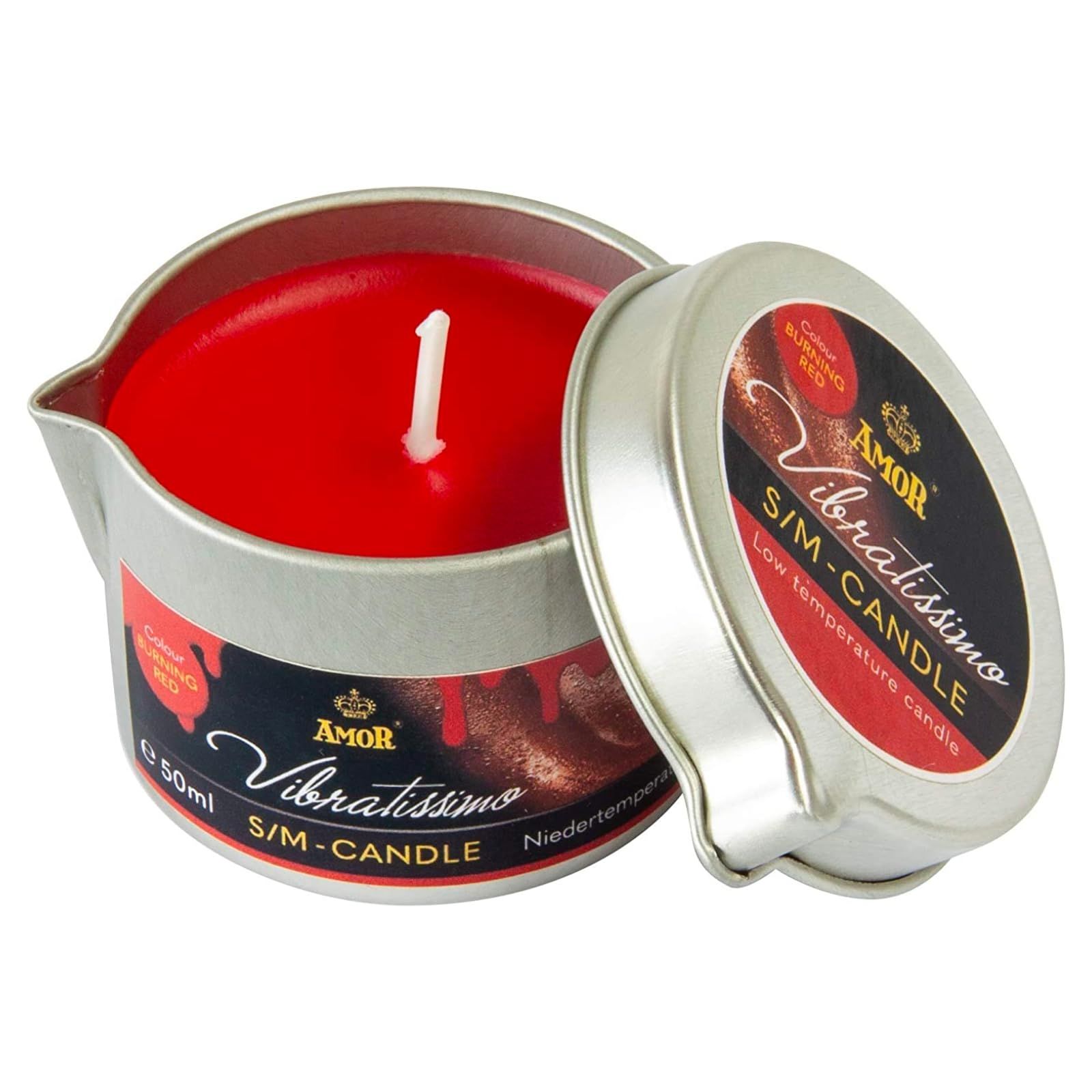 Vibratissimo Candela S/M Burning Red