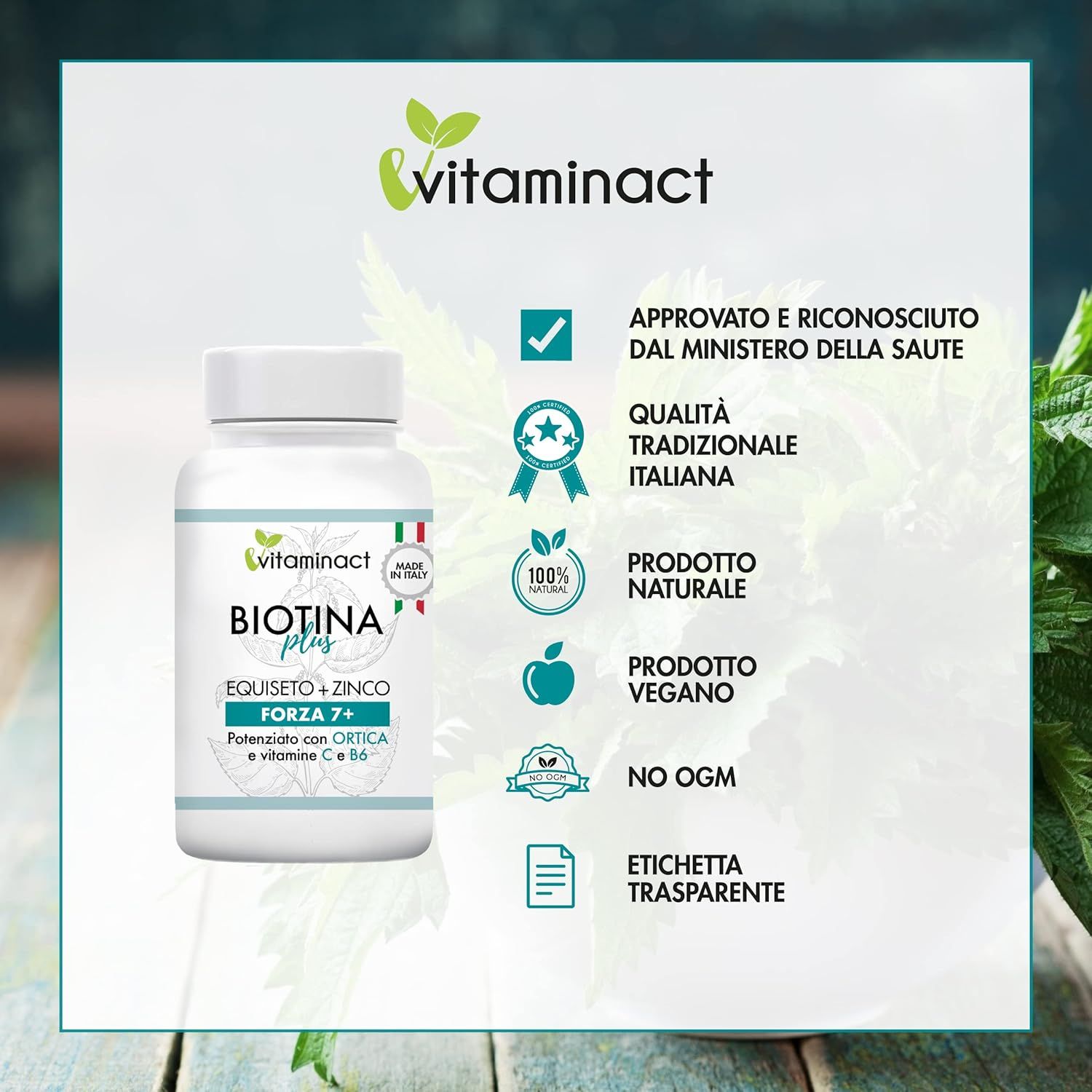 Vitaminact Compresse Biotin Plus