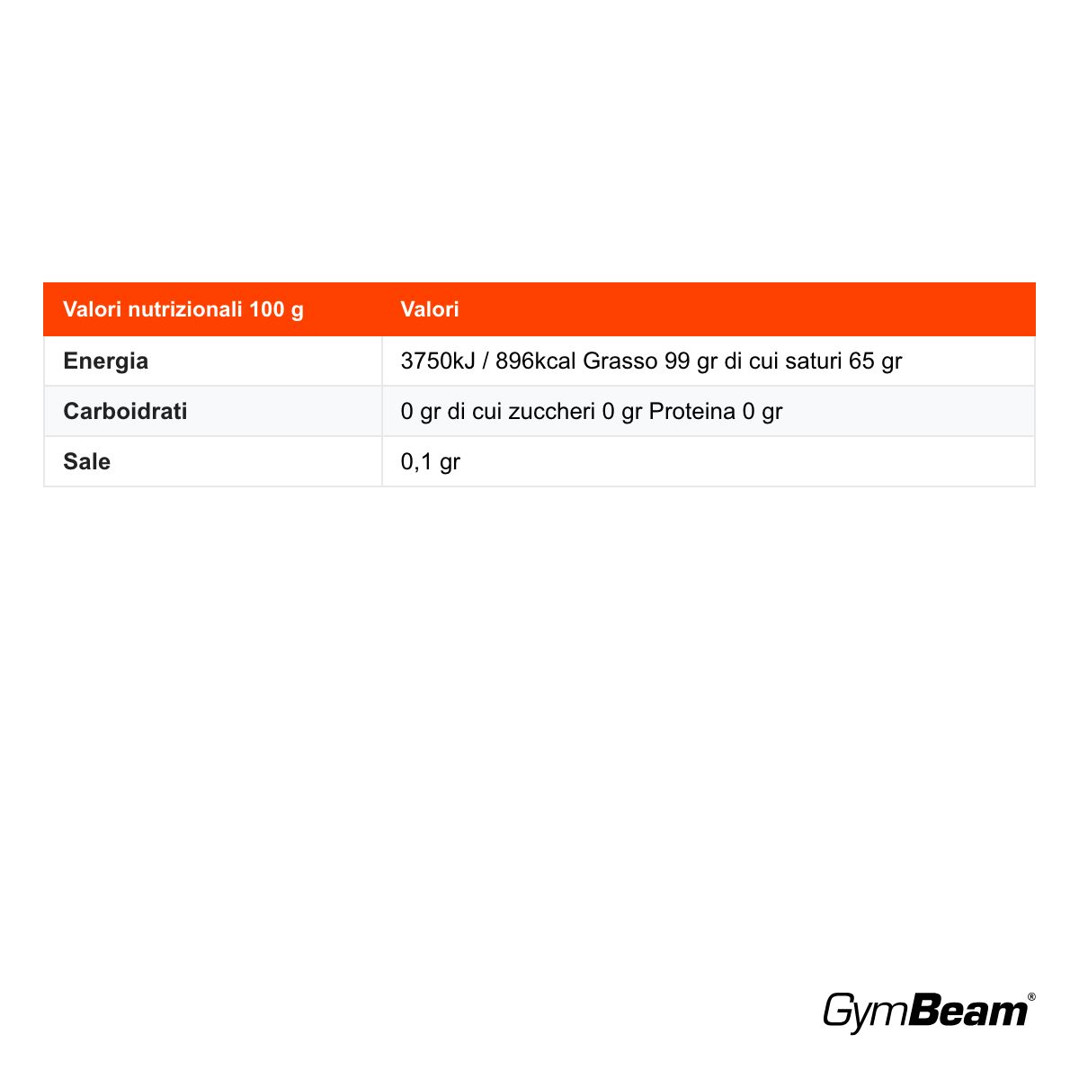GymBeam Vanavita burro di cacao biologico