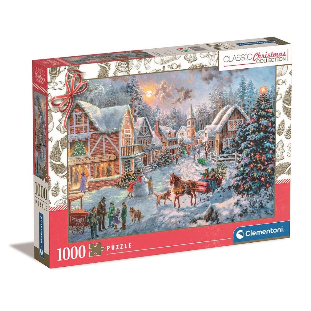 Puzzle clementoni Preparativi per il Natale 1000 pezzi