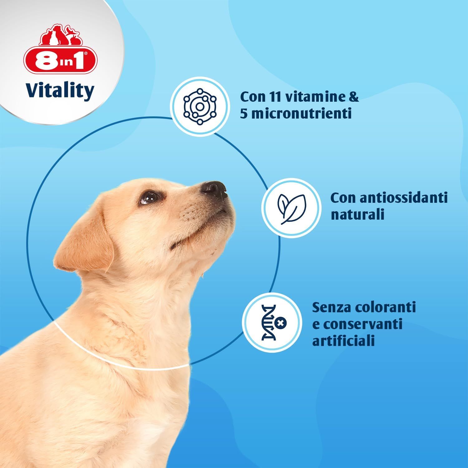 8in1 Compresse Multivitaminiche Puppy