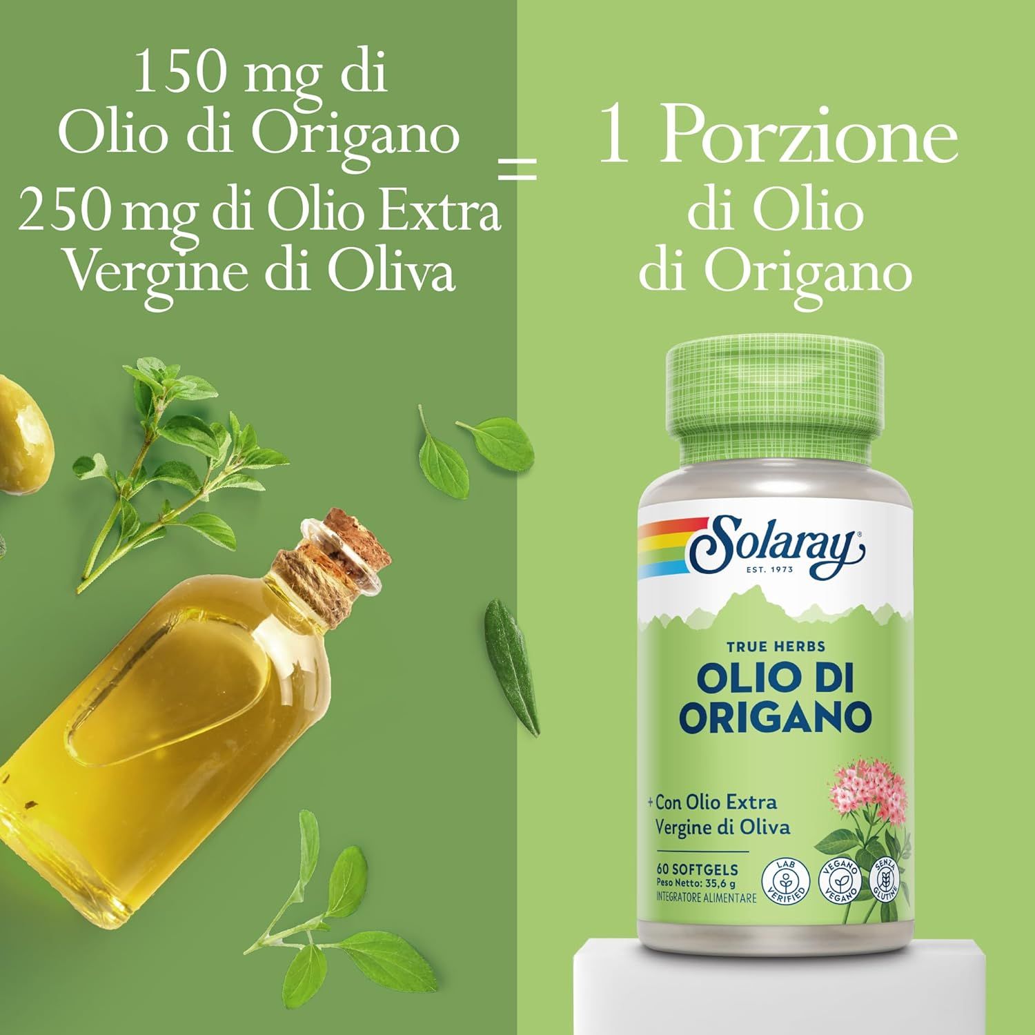 Solaray Softgel all’Olio di Origano