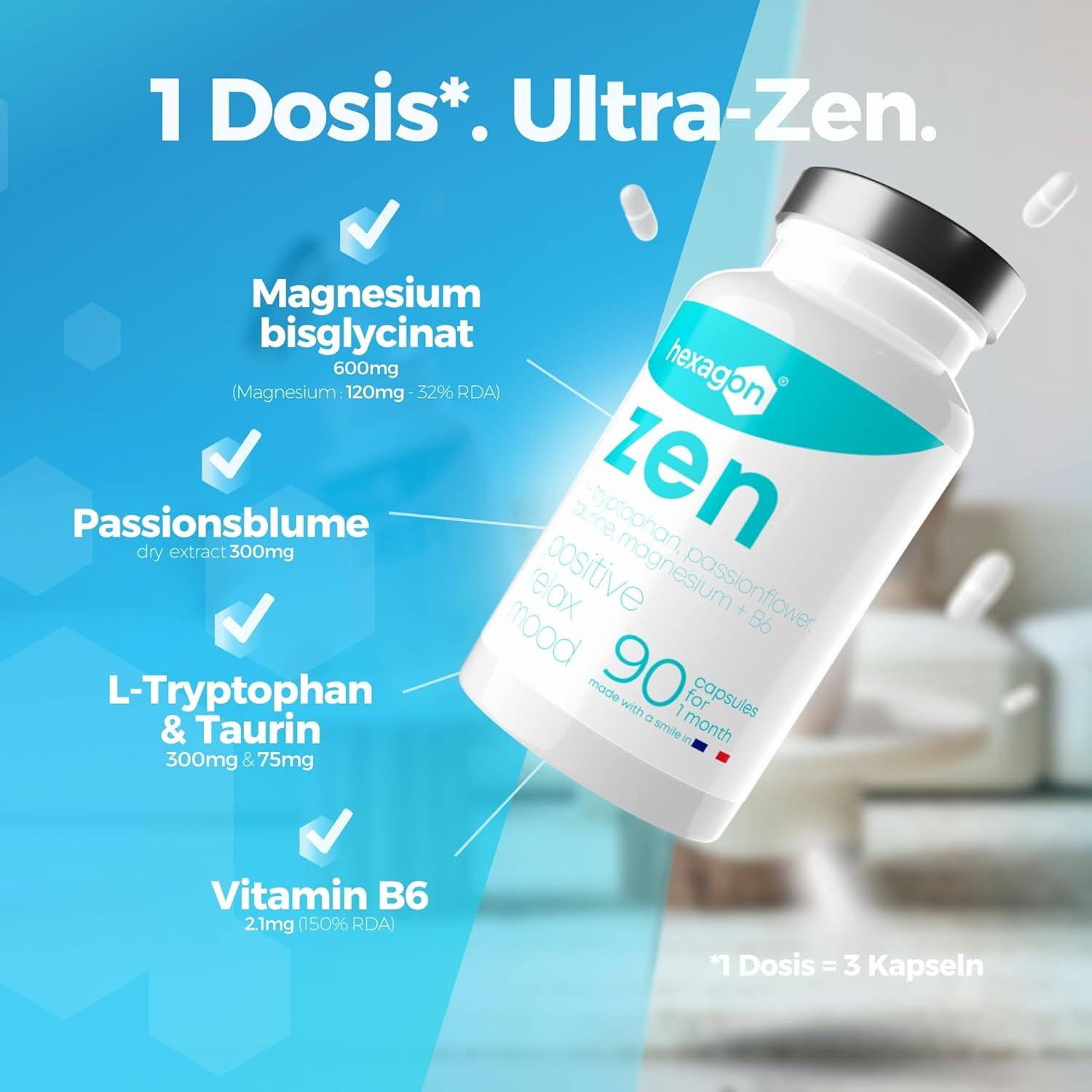 Hexagon ZEN - Capsula Anti-Stress