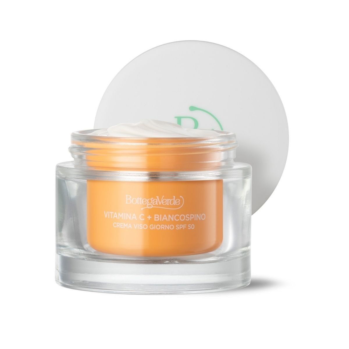 Bottega Verde Vitamina C + Biancospino - Crema viso giorno idratante antimacchia SPF50