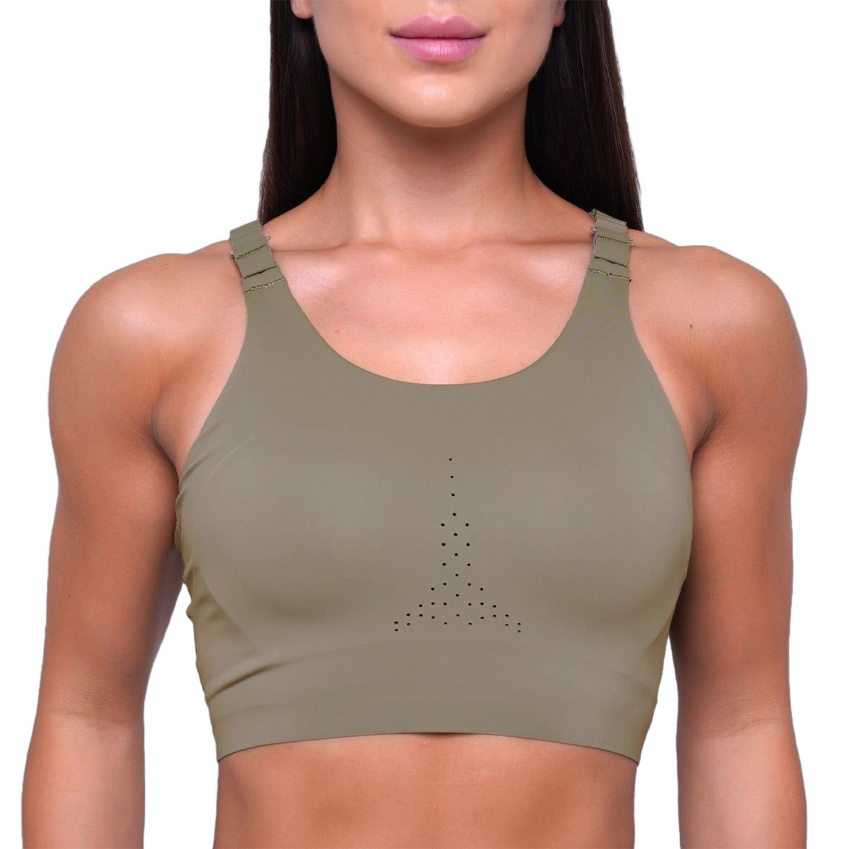 GymBeam Reggiseno sportivo donna Pulse Running Vetiver
