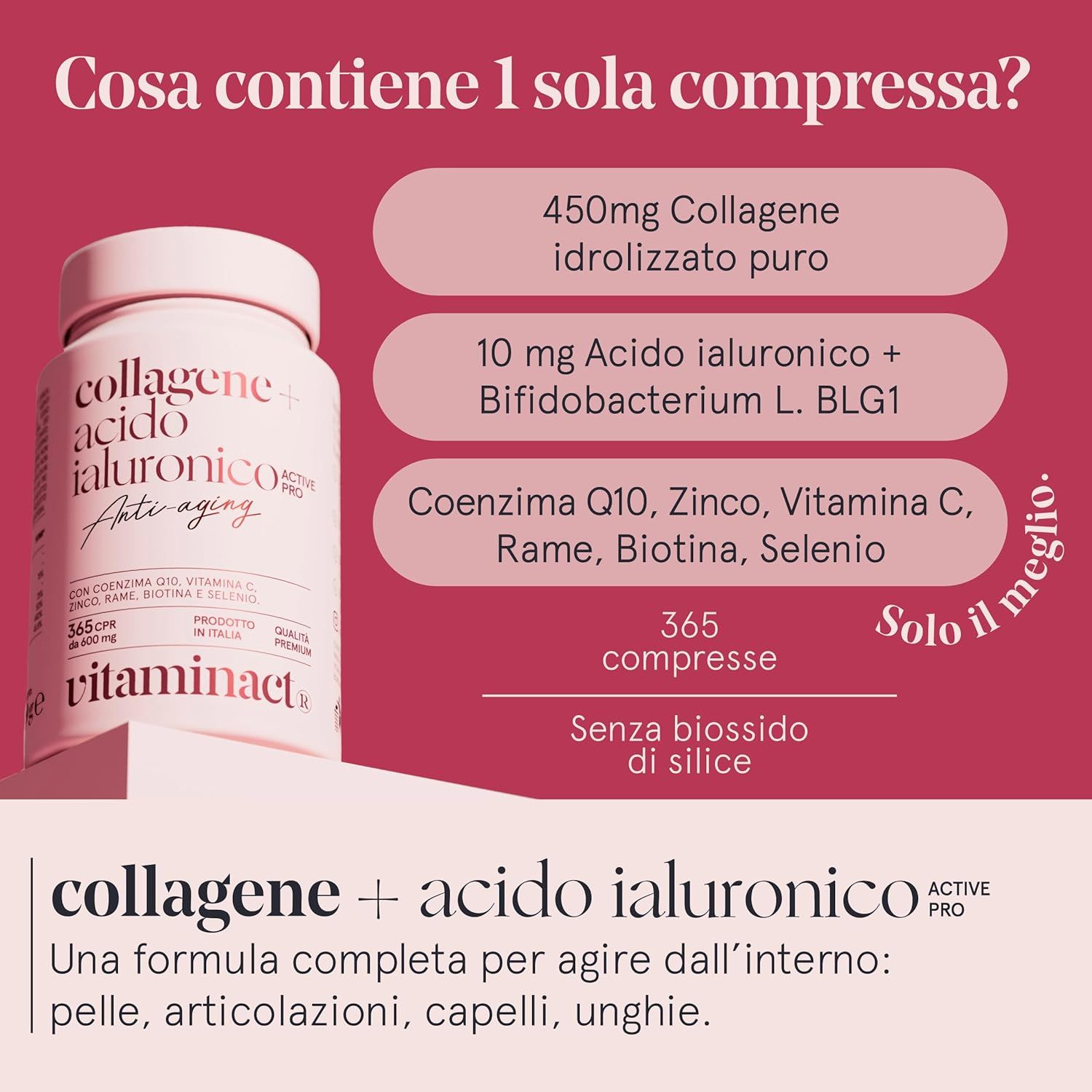 Vitaminact Capsule di Collagene