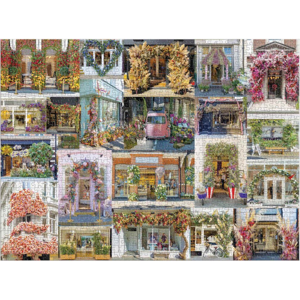 galison Puzzle Blühendes Londra 1000 pezzi