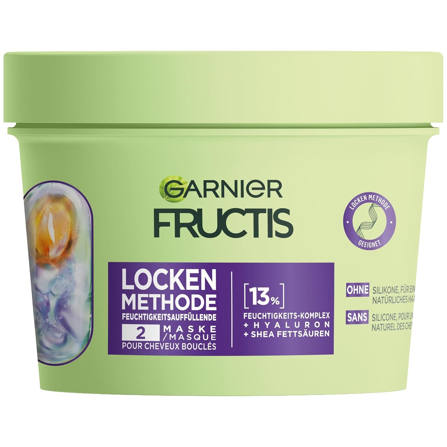 Maschera per Capelli Garnier Fructis Metodo Ricci