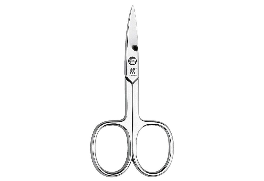 Confezione delle forbicine per unghie ZWILLING® CLASSIC INOX. Include informazioni su materiale e dimensioni.