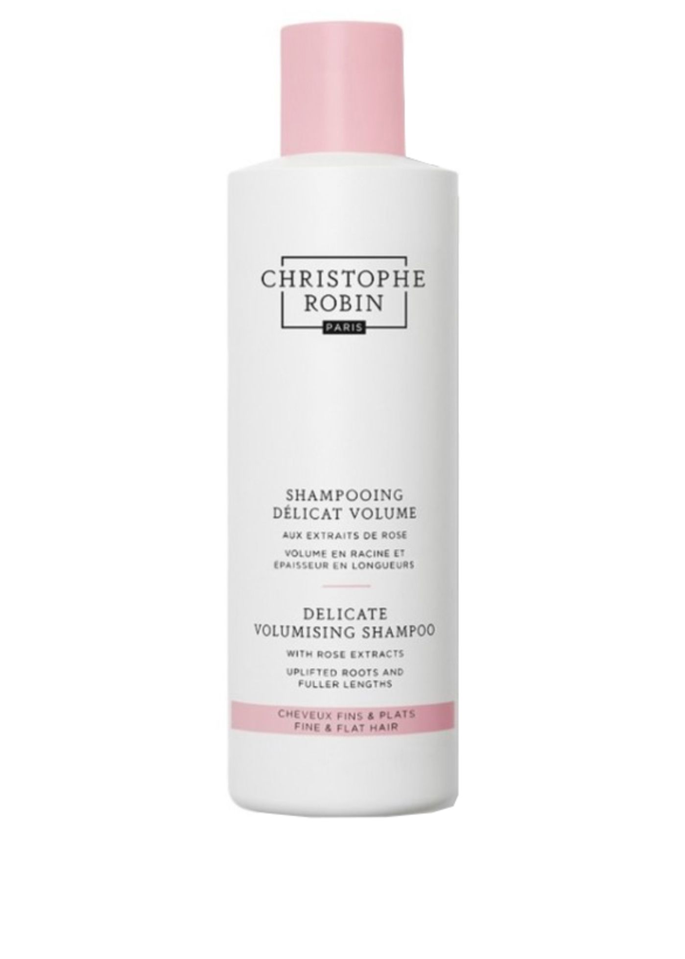 shampoo volumizzante agli estratti di rosa